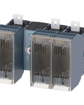 Interruptor-seccionador con fusible, 400 A, tam. 4, 3 polos, para fusible NH, tam. 1