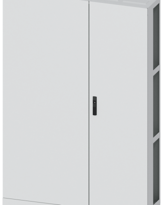 ALPHA 630, armario de pie, con pared lateral abierta, IP55, clase de protección 1